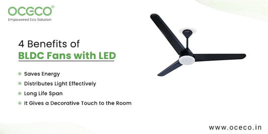 4 Benefits of BLDC Fans with LED