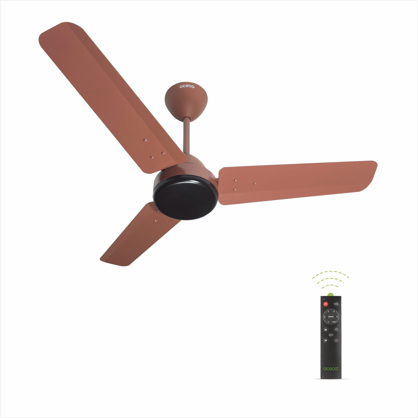 ECOS bldc ceiling Fan with Remote Luxury Decorative Silent Ceiling Fan BEE 5 Star Energy Saving Fan for Home