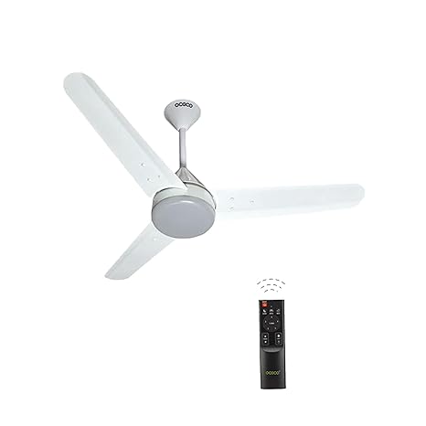 Fansio Light Remote Control BLDC Energy Saving Ceiling Fan and LED Indicators Smart Control 5-Star Rated Fan Saves Upto 65% Energy Backed by Reliable 3-Year Warranty