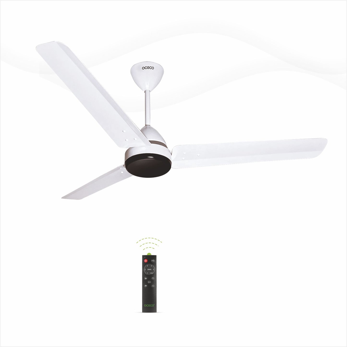 ECOS bldc ceiling Fan with Remote Luxury Decorative Silent Ceiling Fan BEE 5 Star Energy Saving Fan for Home