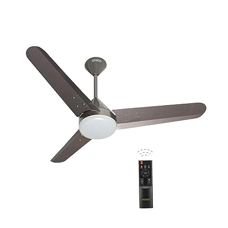 Fansio Light Remote Control BLDC Energy Saving Ceiling Fan and LED Indicators Smart Control 5-Star Rated Fan Saves Upto 65% Energy Backed by Reliable 3-Year Warranty