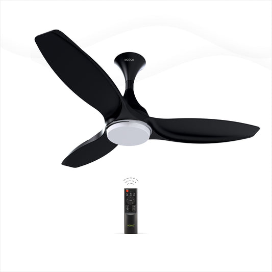 Invansio Smart Control 1200mm BLDC Energy Saving Ceiling Fan with Remote Operation and LED Indicators Smart Control 5-Star Rated Fan Saves Upto 65% Energy Backed by Reliable 3-Year Warranty