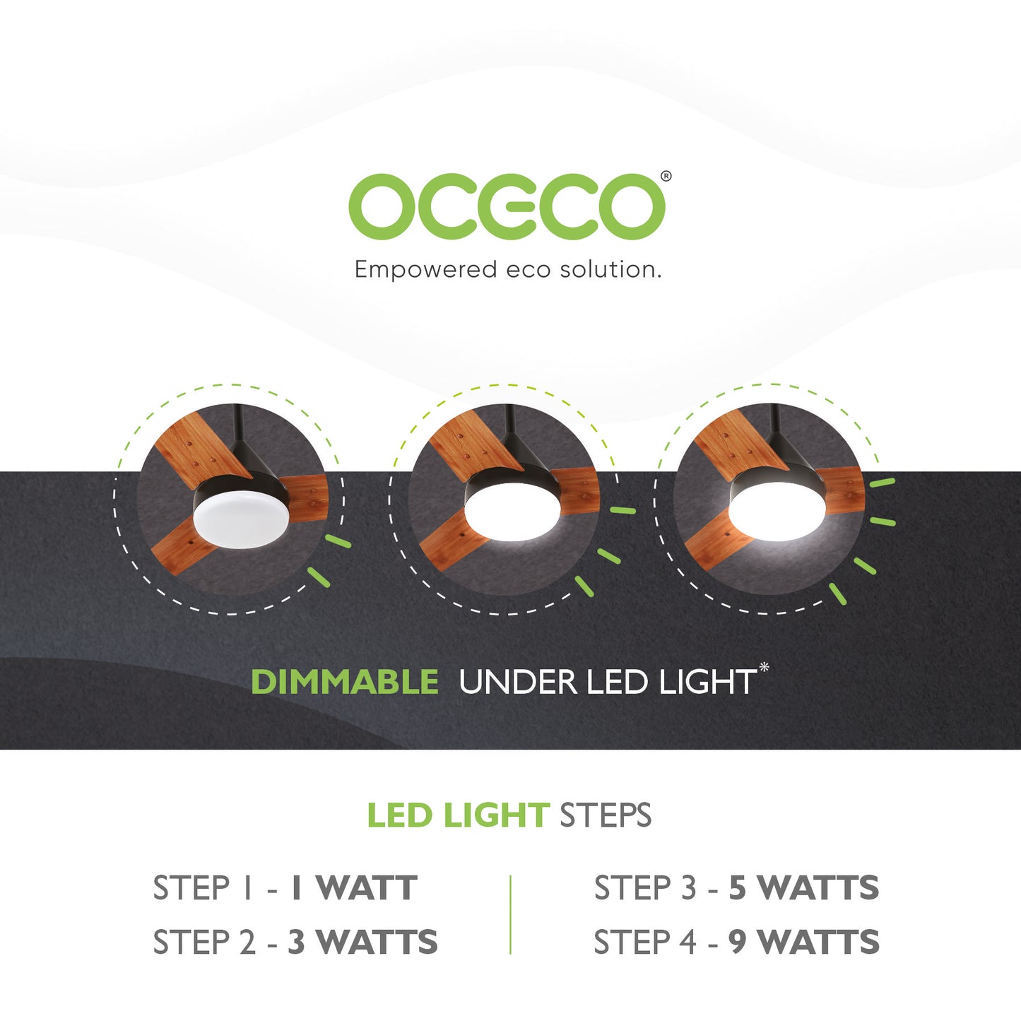 Fansio Light Remote Control BLDC Energy Saving Ceiling Fan and LED Indicators Smart Control 5-Star Rated Fan Saves Upto 65% Energy Backed by Reliable 3-Year Warranty