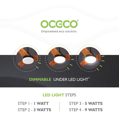 Fansio Smart Ceiling Fan with Alexa LED Indicators, Mobile App, Smart Remote and 5-Star Rated that 65% Energy Savings 3-Year Warranty