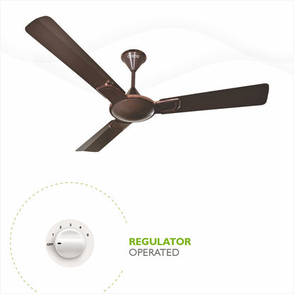 Smart A1 Ceiling Fan, the ultimate blend of aesthetic design, With a brisk 350 RPM motor and an impressive 230 CMM Air Delivery, future of cooling—reliable, energy-efficient, beautiful, and protected by a robust 2-Year Warranty.