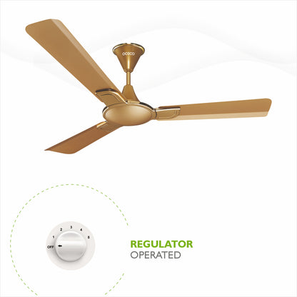 Smart A1 Ceiling Fan, the ultimate blend of aesthetic design, With a brisk 350 RPM motor and an impressive 230 CMM Air Delivery, future of cooling—reliable, energy-efficient, beautiful, and protected by a robust 2-Year Warranty.