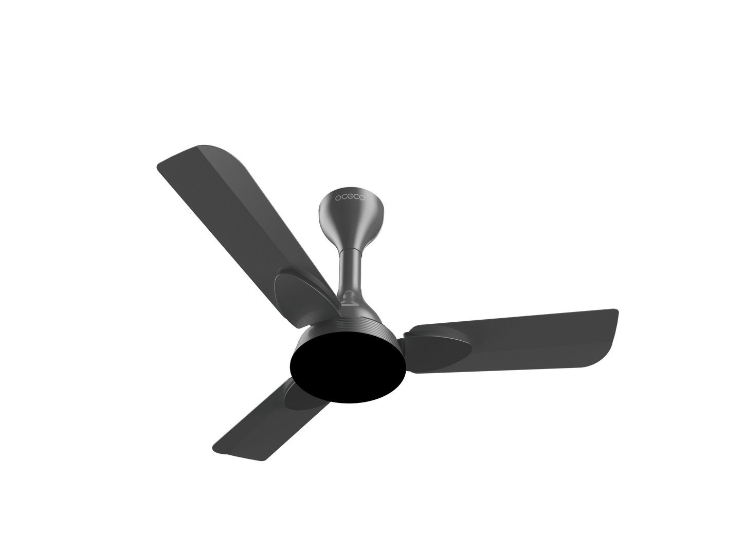 Classic 1200 mm BLDC Ceiling Fan – Slate Chrome Grey, BEE 5-Star, Remote-Controlled, High Airflow, Quiet BLDC Motor, Contemporary Indoor Fan