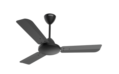 CLUTO Ceiling Fan, the ultimate blend of aesthetic design, With a brisk 370 RPM motor and an impressive 230 CMM Air Delivery, future of cooling—reliable, energy-efficient, beautiful, and protected by a robust 2-Year Warranty.