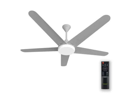 Xpressio Smart Control 5 Blade Ceiling Fan with 1225mm BLDC Motor 5-Star Rated Remote Operation and LED Indicators for Cooling Bliss Saves Upto 65% Energy Backed by Reliable 3-Year Warranty