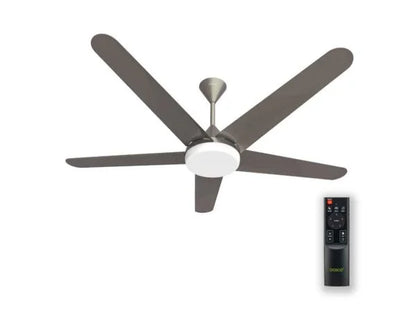 Xpressio Smart Control 5 Blade Ceiling Fan with 1225mm BLDC Motor 5-Star Rated Remote Operation and LED Indicators for Cooling Bliss Saves Upto 65% Energy Backed by Reliable 3-Year Warranty